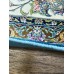 Иранский ковер QUM Silk 10003 Голубой - фото №1